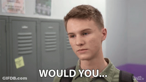 Two Men One With Moustache Shirt GIF