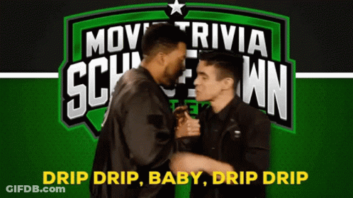 Two Men Saying Drip Drip Baby Drip Drip GIF