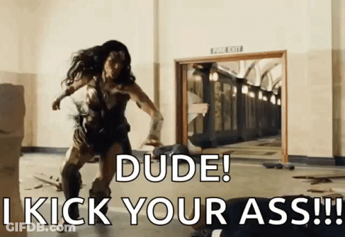 Two Men Saying Get The F*ck Out Of Here GIF