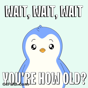 Two Men Saying Happy Birthday We're All Gettin' So Old GIF