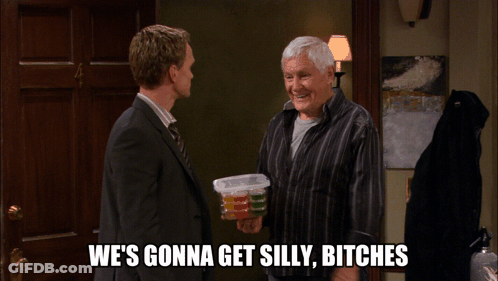 Two Men Saying We're Gonna Get Silly Bitches GIF