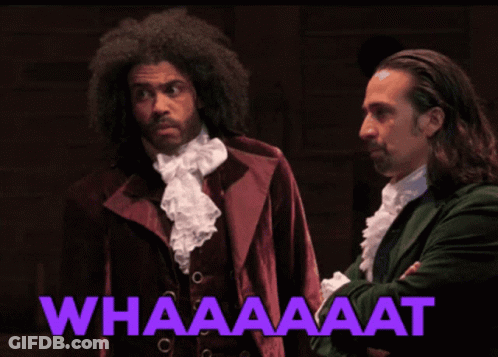 Two Men Saying Whaaaaat GIF
