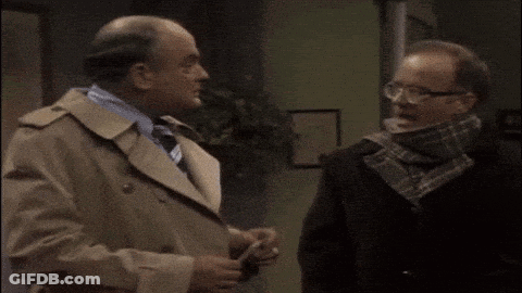 Two Men Shake Hands This May Be The Week For The Bearcats GIF