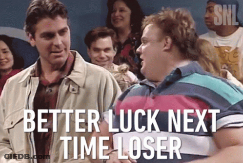 Two Men Shaking Hands Better Luck Next Time GIF