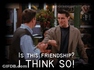 Two Men Shaking Hands Friendship GIF