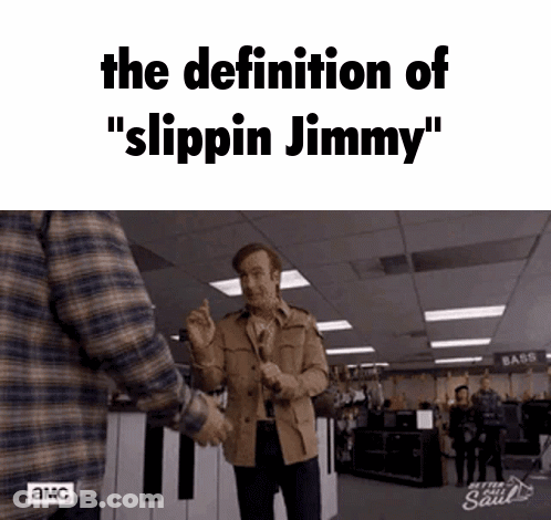 Two Men Shaking Hands Plaid Shirt Slippin Jimmy GIF