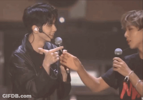 Two Men Shaking Hands, Unanswerable T-Shirt, Mic GIF