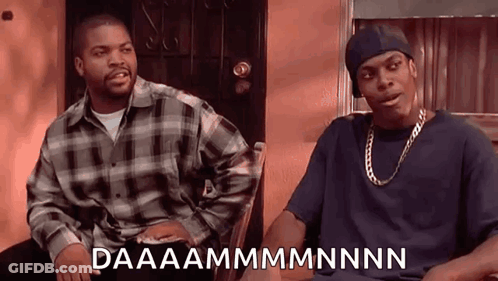 Two Men Sitting By Door Talking GIF