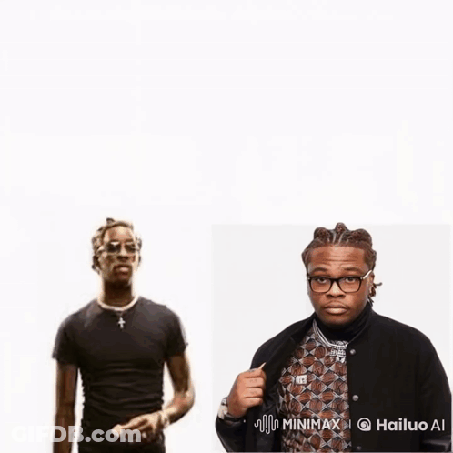 Two Men Standing Boy Slow Down GIF