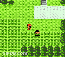 Two Men Standing In A Field Video Game GIF