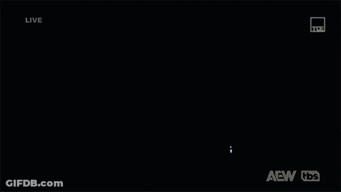 Two Men Standing In Dark Room Live AEW HDS GIF