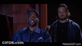 Two Men Standing In Front Of Computer GIF