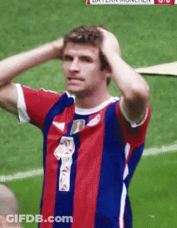 Two Men Standing In Front Of Crowd GIF