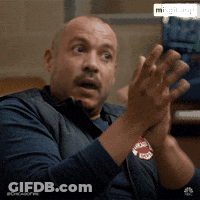 Two Men Standing In Front Of South Park Sign GIF