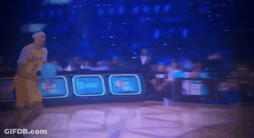 Two Men Standing Near Chet Holmgren Welcome Sign GIF