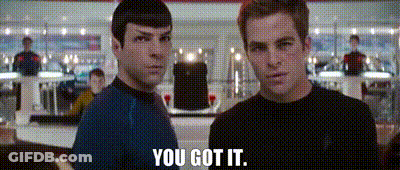 Two Men Standing Next To Each Other GIF