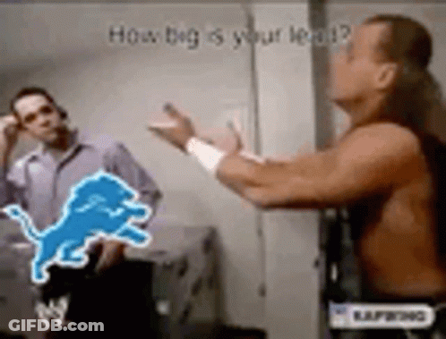 Two Men Standing Next To Each Other With Lion Chest Picture GIF