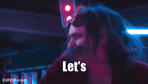 Two Men Standing Saying Do This GIF