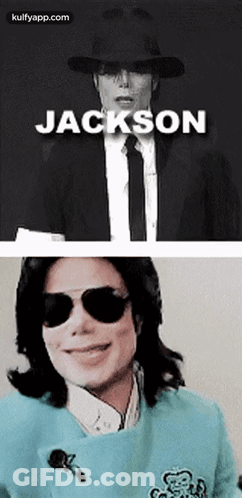 Two Men: Suit And Tie, Sunglasses And Blue Sweater GIF