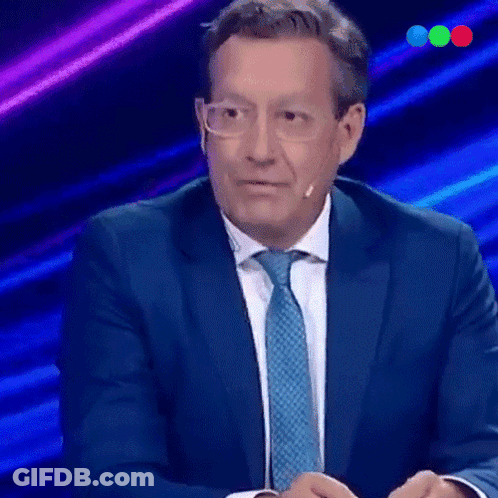 Two Men Suits Time To Listen Pork Album GIF
