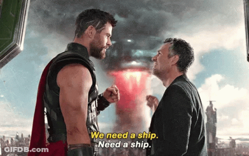Two Men Talking GIF
