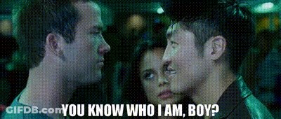 Two Men Talking GIF