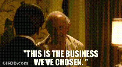 Two Men Talking GIF