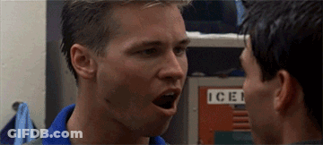 Two Men Talking In Front Of Locker Saying Ice GIF