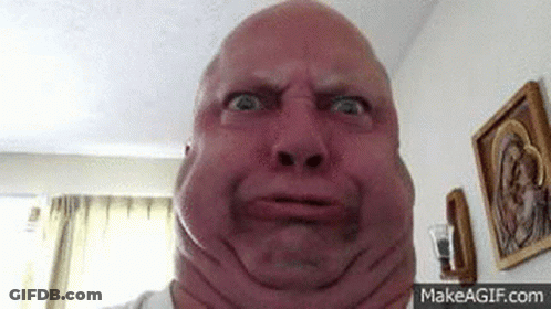 Two Men Talking: Oh You I Just Can't Stay Mad At You GIF