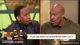 Two Men Talking On First Take GIF