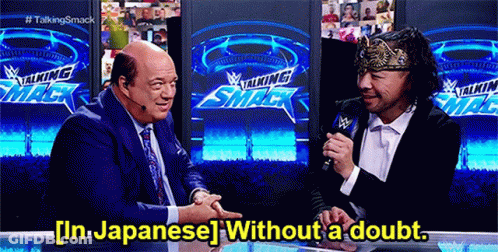 Two Men Talking On Smack Show One Wearing Crown GIF