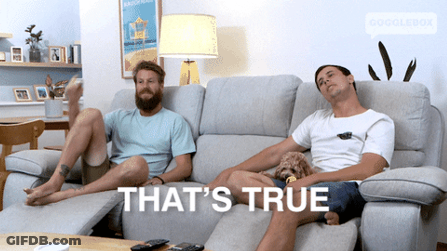 Two Men Talking True Dat No Cap GIF