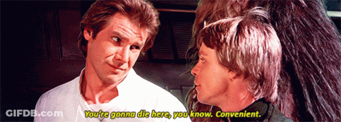 Two Men Talking You Gonna Die Here GIF