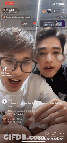 Two Men TikTok GIF