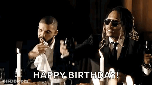 Two Men Toasting Champagne GIF