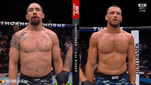 Two Men UFC Fight Night GIF
