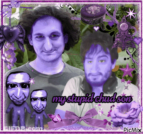 Two Men With My Stupid Chudson GIF