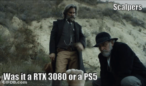 Two Men With Scalpers GIF