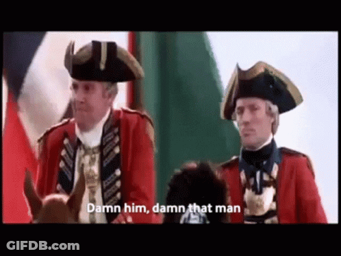 Two Military Men Standing Together GIF