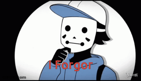 Two Mime Girls Standing In Front Of Man In Blue Hat GIF