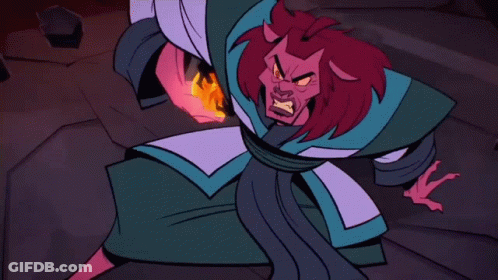 Two Monsters Fighting In City Street GIF