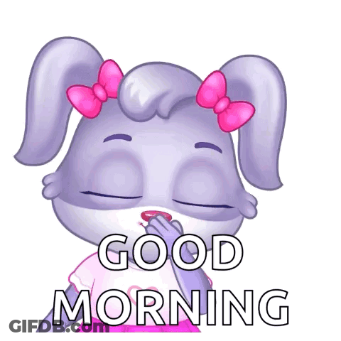Two Penguins Hugging Saying Good Morning GIF