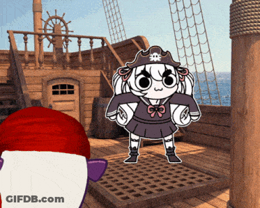 Two Penguins Roasting Marshmallows With Pengu GIF