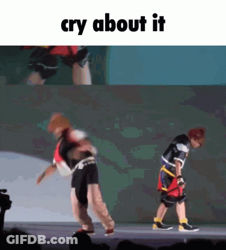 Two People Dancing Cry About It GIF