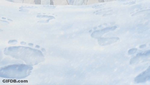 Two People In Snow Let's Just Finish Them All Off GIF