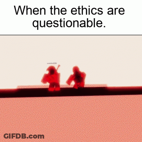 Two People Questionable Ethics GIF