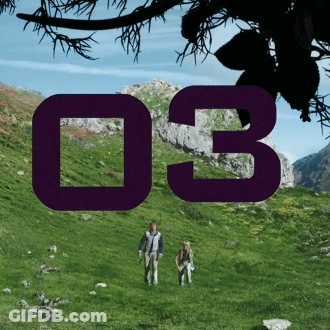 Two People Walking In Grassy Field With 03 GIF