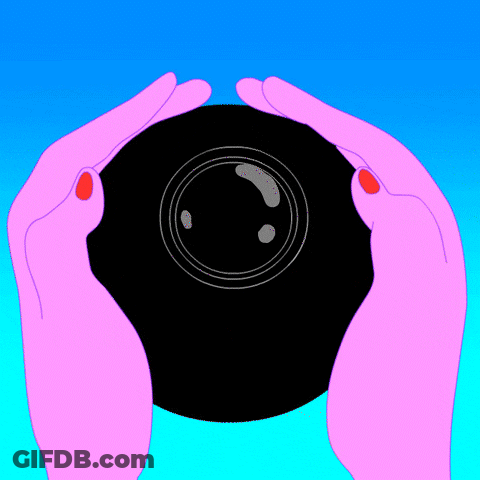 Two Pink Hands Holding A Ball That Says Try Again On It GIF