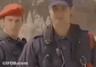 Two Police Officers Next To Each Other GIF