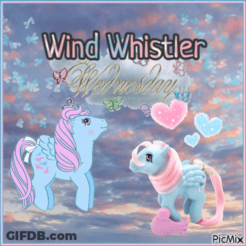 Two Ponies Wind Whistler Wednesday GIF